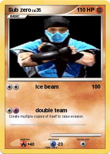 Pokemon Sub zero