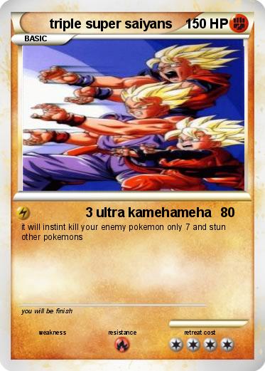 Pokemon triple super saiyans