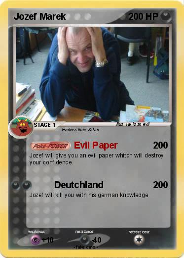 Pokemon Jozef Marek