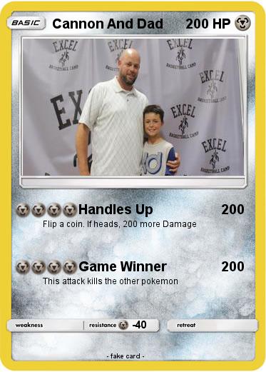 Pokemon Cannon And Dad