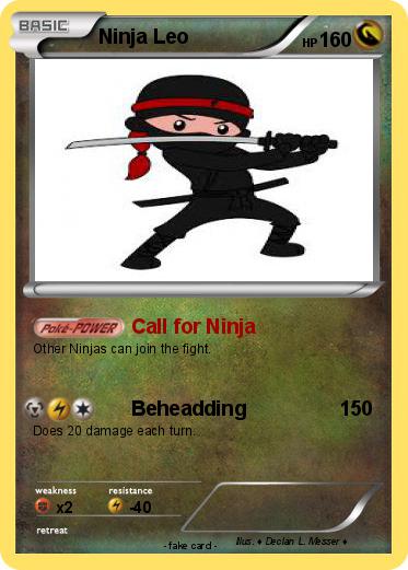 Pokemon Ninja Leo
