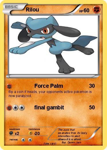 Pokemon Rilou