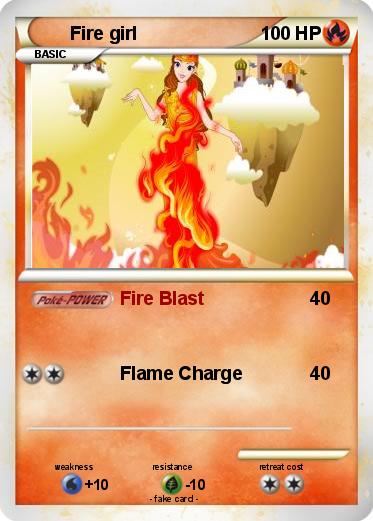 Pokemon Fire girl