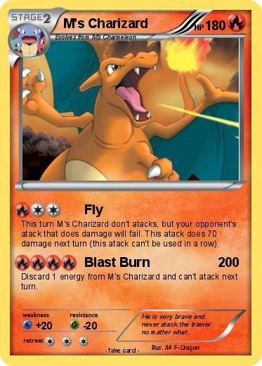 Pokemon M's Charizard