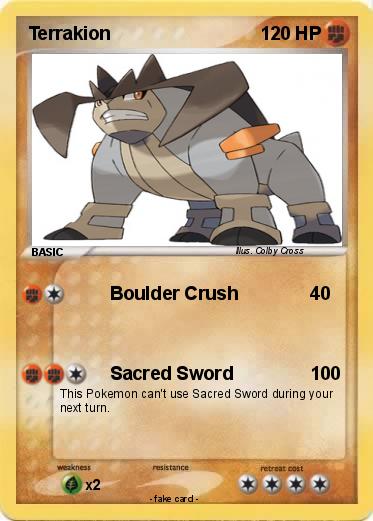 Pokemon Terrakion