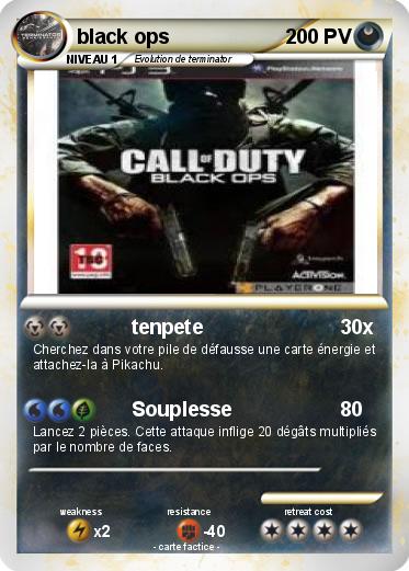 Pokemon black ops