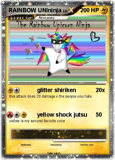 Pokemon RAINBOW UNIninja