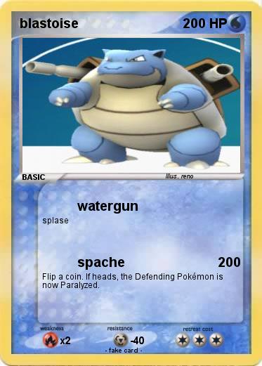 Pokemon blastoise