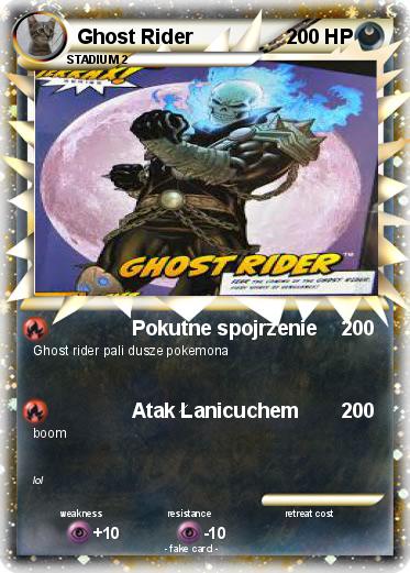 Pokemon Ghost Rider
