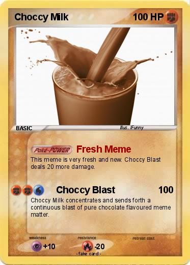 Pokemon Choccy Milk