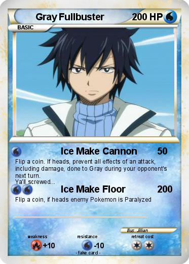 Pokemon Gray Fullbuster