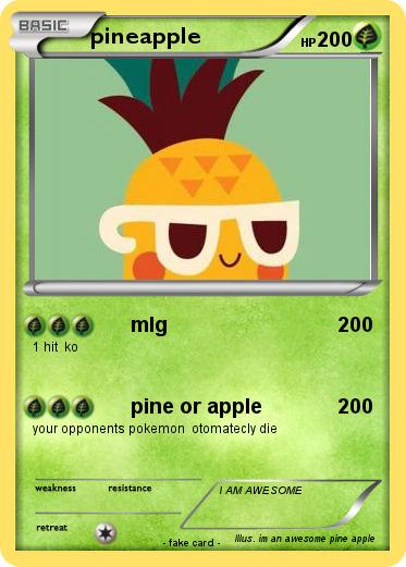 Pokemon pineapple