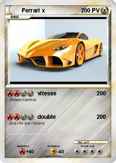 Pokemon Ferrari x