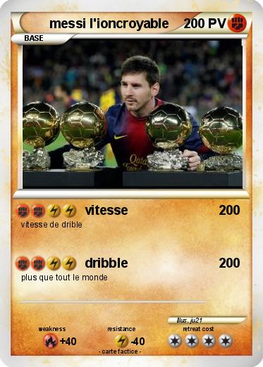 Pokemon messi l'ioncroyable