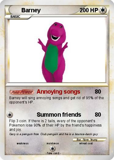 Pokemon Barney