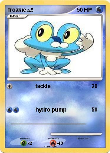 Pokemon froakie