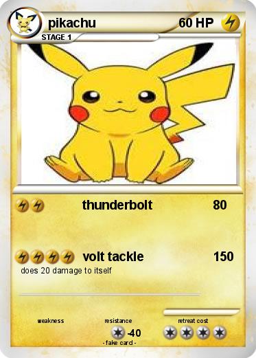 Pokemon pikachu