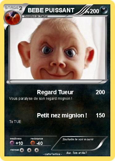 Pokemon BEBE PUISSANT