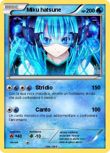 Pokemon Miku hatsune