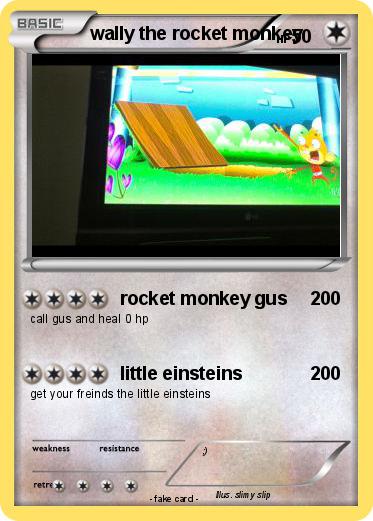 Pokemon wally the rocket monkey