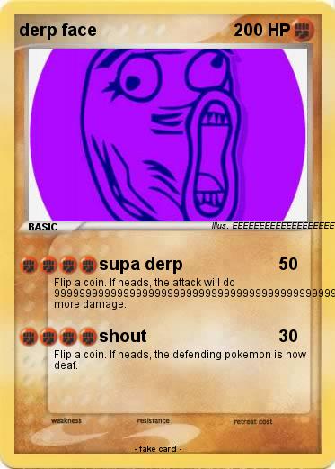 Pokemon derp face