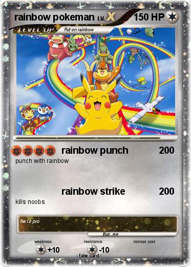 Pokemon rainbow pokeman