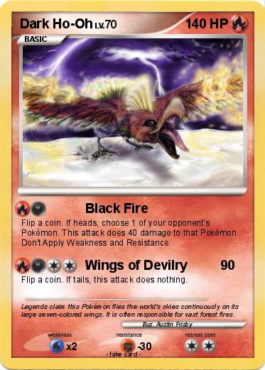 Pokemon Dark Ho-Oh