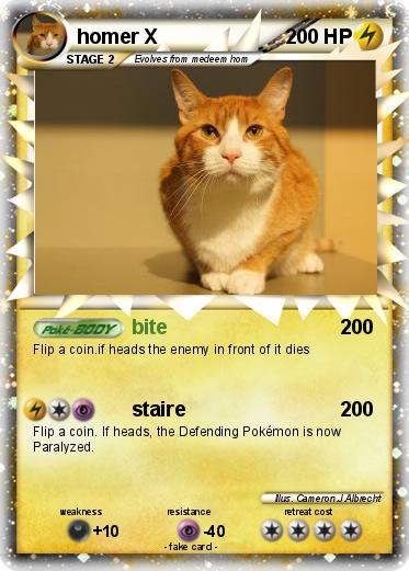 Pokemon homer X