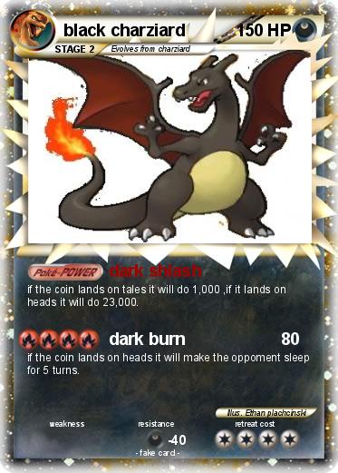 Pokemon black charziard