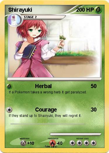 Pokemon Shirayuki