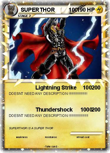 Pokemon SUPERTHOR         100