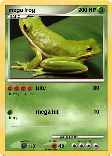 Pokemon mega frog