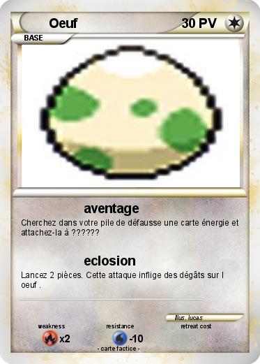 Pokemon Oeuf