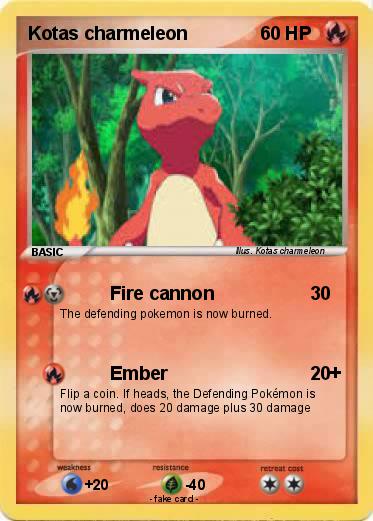 Pokemon Kotas charmeleon