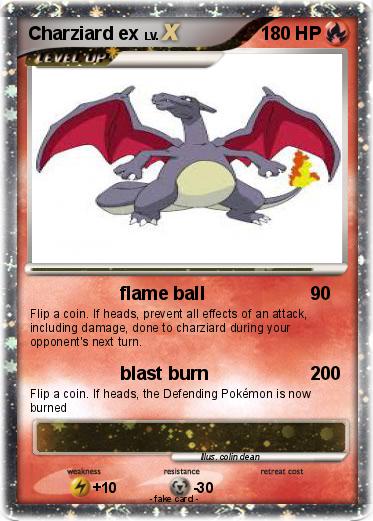 Pokemon Charziard ex