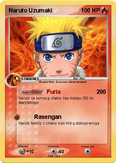 Pokemon Naruto Uzumaki