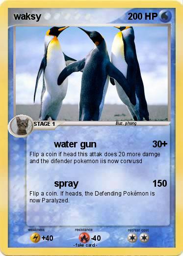 Pokemon waksy