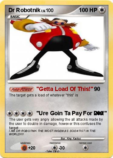 Pokemon Dr Robotnik