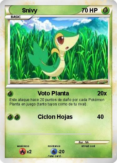 Pokemon Snivy