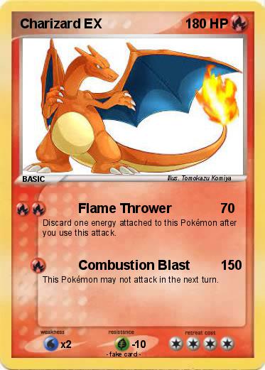 Pokemon Charizard EX