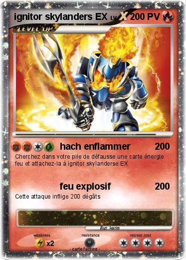 Pokemon ignitor skylanders EX