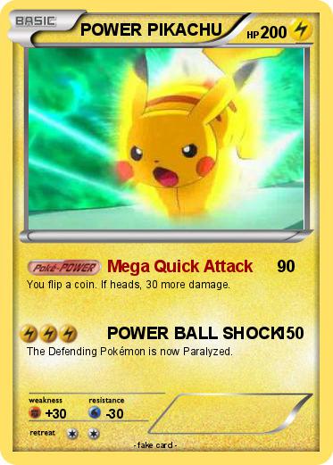 Pokemon POWER PIKACHU