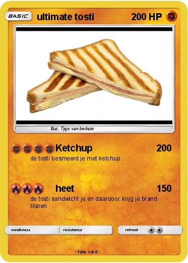 Pokemon ultimate tosti
