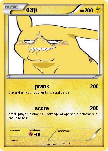 Pokemon derp