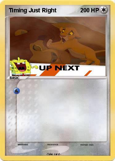 Pokemon Timing Just Right