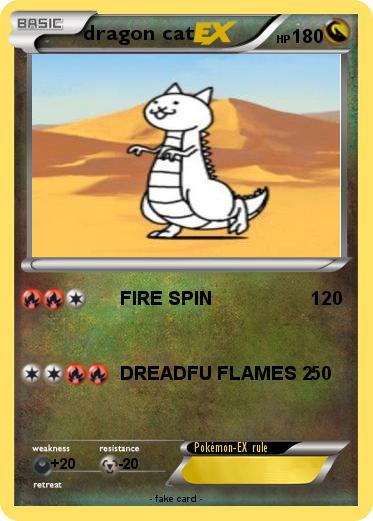 Pokemon dragon cat