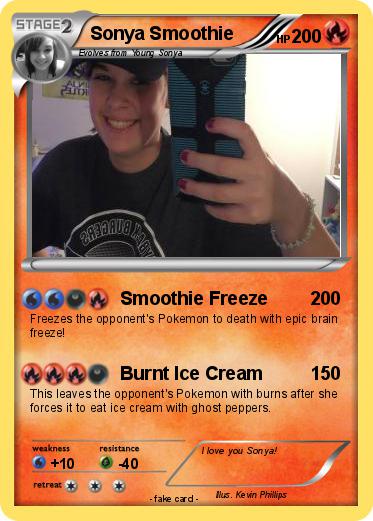 Pokemon Sonya Smoothie