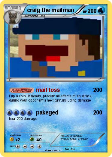 Pokemon craig the mailman