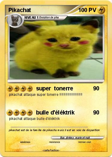 Pokemon Pikachat