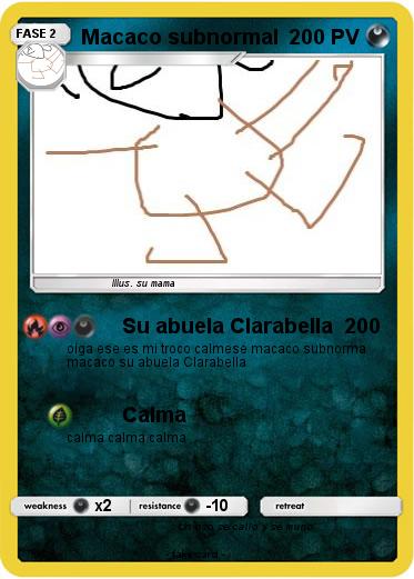 Pokemon Macaco subnormal